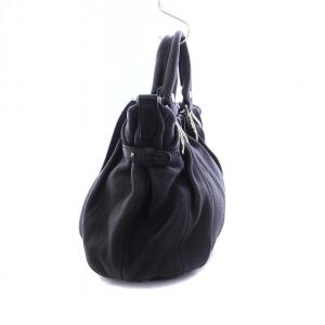 CELINE 2WAY バッグ レザー ブラック