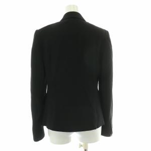 Max Mara テーラードジャケット アウター 総裏地 シングル ウール 36 XS 黒 ブラック /BB