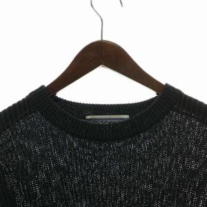 cristaseya ニットプルオーバー S ブラック
