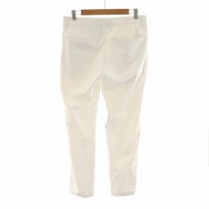 DESCENTE KEEP CLEANパンツ GOLF テーパード ストレッチ ゴルフウェア M 白 ホワイト DGMRJD06