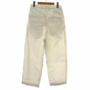 ATON 22AW コットンギャバジンテーパードワイドパンツ COTTON GABARDINE TAPERED WIDE