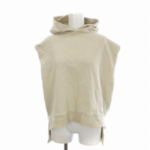 22SS プルオーバーパーカーDisneyコラボ ノースリーブ カットソー ドナルド刺繍 ワンポイント