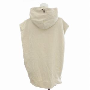 Ameri VINTAGE 22SS プルオーバーパーカーDisneyコラボ ノースリーブ カットソー ドナルド刺繍 ワンポイント