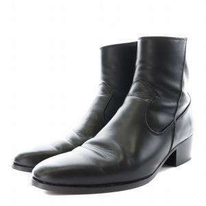 GalaabenD Kip Skin Heel Boots ショートブーツ レザー M 26.5cm