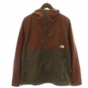 コンパクトジャケット COMPACT JACKET マウンテンパーカー ブルゾン ジップアップ パッカブル フード ロゴ刺繍