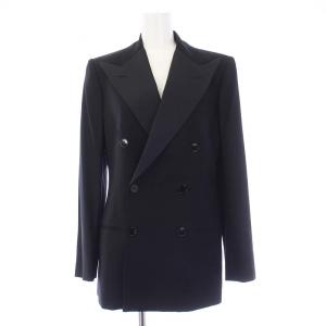 POLO RALPH LAUREN ダブル テーラードジャケット 6B センターベント 6 M 黒 ブラック