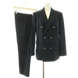 DSQUARED2 スーツ セットアップ 上下 テーラードジャケット ダブル センターベント パンツ スラックス ジップフライ ウール 42 L