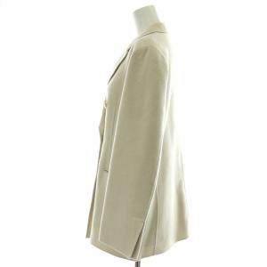 UNITED ARROWS テーラードジャケット ダブル 金ボタン 36 S アイボリー