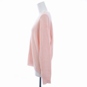 23区 23AW ニット セーター 長袖 カットソー Vネック カシミヤ混 38 M ピンク
