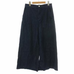 24SS Drape Denim HW WIDE TROUSER D デニムパンツ ジーンズ ワイド ジップフライ