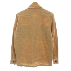 GUY ROVER MILITARY SHIRTS JACKET ミリタリーシャツ ジャケット ブルゾン リネン 麻100％ 長袖 S ベージュ
