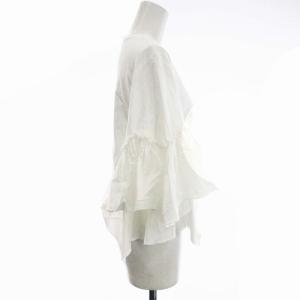 SEE BY CHLOE Tシャツ カットソー フリル 半袖 S 白 ホワイト /ZS