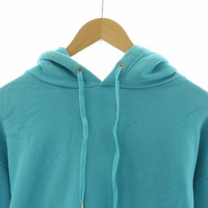 Ron Herman プルオーバーパーカー フーディー 長袖 XS 水色 ライトブルー