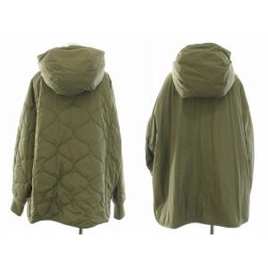 Deuxieme Classe CALUX フード付きキルティングジャケット