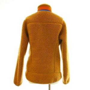 Patagonia ウィメンズ クラシック レトロX ジャケット ボア フリース ブルゾン ジップアップ XS 茶 ブラウン 青 ブルー 23074
