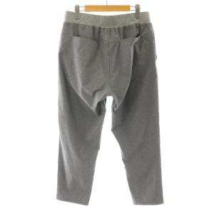 THE NORTH FACE トレーニングリブクロップドパンツ イージー ロゴプリント XL グレー NB31888