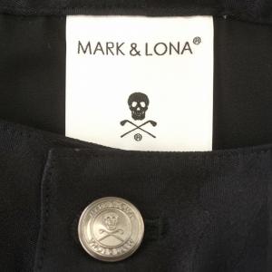 MARK&LONA パンツ 迷彩 カモフラ スリム スカル 40 M 黒 ブラック