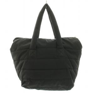 marimekko ミッラ MILLA パディッドバッグズ Pudded Bags トートバッグ ハンドバッグ 中綿 ナイロン 黒 ブラック