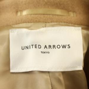 UNITED ARROWS チェスターコート ロング コート 38 M ベージュ