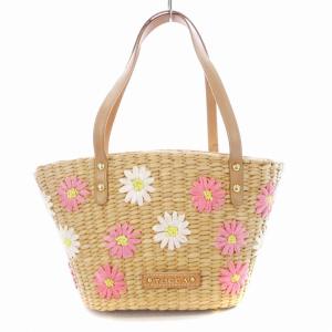 トッカ TOCCA かごバッグ ベージュ リボン 巾着 ロゴ トッカ TOCCA かごバッグ ベージュ リボン 巾着 ロゴ - メルカリ
