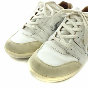 Sangacio BRANDALISED バンクシー にゅ?ず スニーカー シューズ レザー スエード US5.5 23.5cm