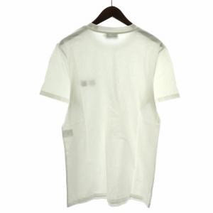 Maison Kitsuné フォックスヘッド Tシャツ カットソー 半袖 クルーネック ロゴ刺繍 M 白 ホワイト /NW9