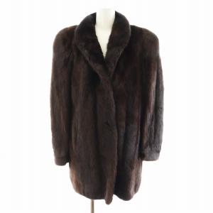 SAGA MINK 　サガミンクロイヤル　セミロングコート　金タグ SAGA MINK ROYALサガミンクロイヤルセミロングコート金タグ