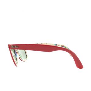 Ray-Ban ウェイファーラー WAYFARER サングラス 眼鏡 ウェリントン セルフレーム 5022 3N ケース付き 赤 レッド 黒