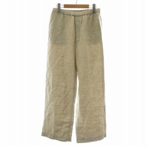 24SS ウォッシャーリネンリラックス Washer Linen Relax パンツ ワイド イージー