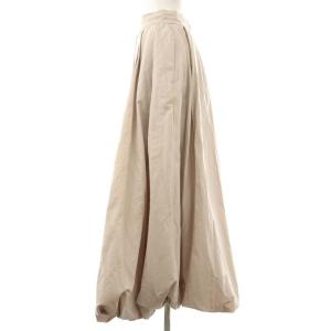 SNIDEL 23AW バルーンススカート ロング マキシ タック ギャザー 1 M ベージュ
