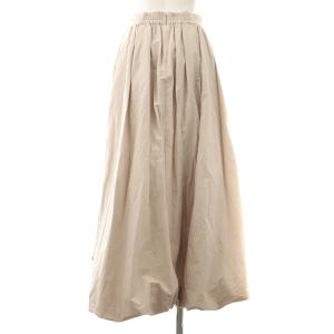 SNIDEL 23AW バルーンススカート ロング マキシ タック ギャザー 1 M ベージュ