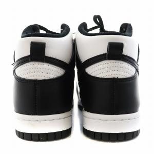 NIKE Dunk High Women's Black and White US8.5