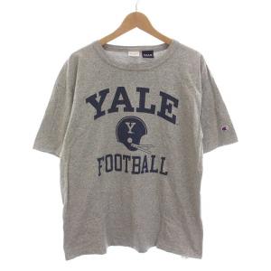 T1011 YALE UNIVERSITY Tシャツ L グレー