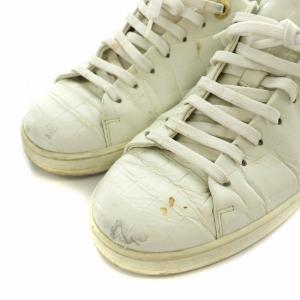 LOUIS VUITTON ホワイト スニーカー 36 Louis Vuitton ホワイト スニーカー