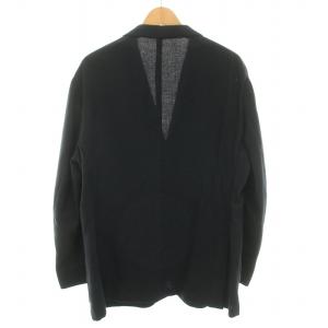 BOGLIOLI ドーバー DOVER テーラードジャケット シングル 3B サイドベンツ ウール 56 3XL 紺 ネイビー