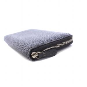 FENDI 長財布 ラウンドファスナー レザー グレー