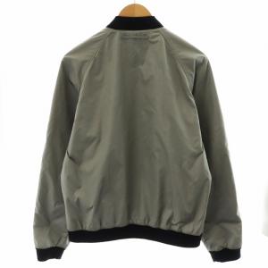 PRADA SPORT ジャンパー ブルゾン ナイロン 中綿 S グレー 黒 ブラック