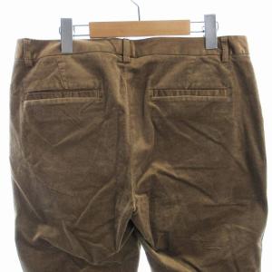 23区 タグ付き 大きいサイズ denim コーデュロイパンツ 46 XL 茶 ブラウン