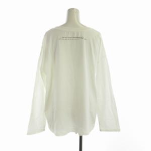 gelato pique タグ付き ベアワンポイントプルオーバー Tシャツ カットソー 長袖 F 白 ホワイト PWCT205279