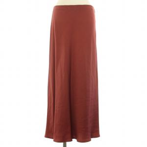 23区 タグ付き フレアスカート ロング マキシ 44 大きいサイズ 茶 ブラウン /ZS