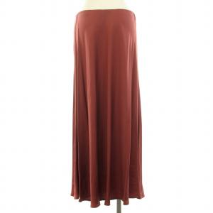 23区 タグ付き フレアスカート ロング マキシ 44 大きいサイズ 茶 ブラウン /ZS
