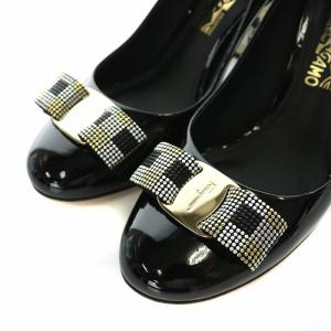 Salvatore Ferragamo VARA85 パンプス リボン 8
