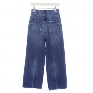 upper hights THE SISTER ワイドデニムパンツ ジーンズ ハイウエスト ダメージ加工 W24 青 ブルー 188204802COS