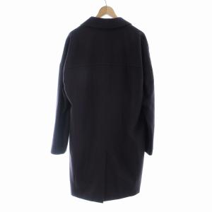 SHAREEF チェスターコート アウター ロング丈 紫 パープル