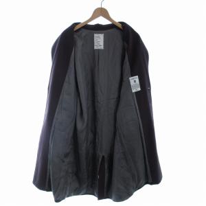 SHAREEF チェスターコート アウター ロング丈 紫 パープル