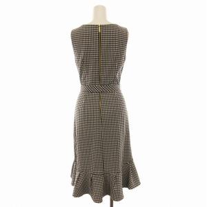 Calvin Klein ワンピース ロング ギンガムチェック 2 白 ホワイト 54163