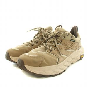 HOKA ONE ONE アナカパローGTX ANAKAPA LOW GTX スニーカー ハイキングシューズ レザー ビブラムソール US8.5D 26.5cm