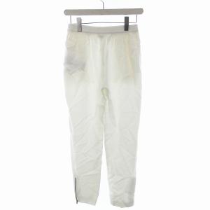 STELLA McCARTNEY イージーパンツ テーパードパンツ 裾ファスナー 36 XS 白 ホワイト