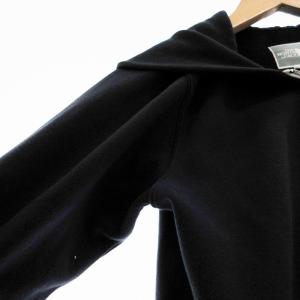 THE NORTH FACE ジップアップパーカー フーディー 裏起毛 S 紺 ネイビー NTW11306