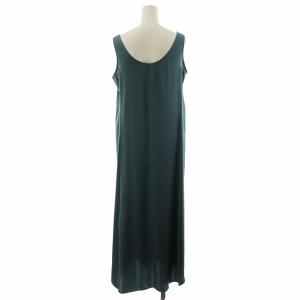 Theory 22SS Crushed Satin Maxi Tank DR ワンピース ロング丈 ノースリーブ S